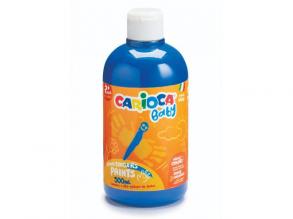 Farba Carioca Baby do malowania palcami 500 ml niebieska
