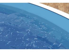 Blue liner height 1.35 m / thickness 0.8mm - 3.50 x 7.00 m