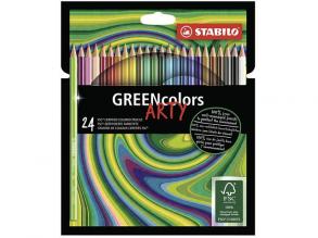 STABILO GREENcolors ARTY Buntstifte, 24 Stk.