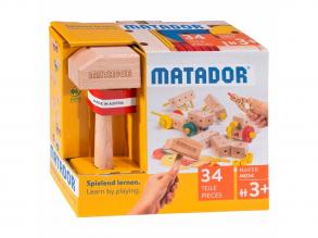 Matador Maker M034 Baukasten Holz, 34 Stk.