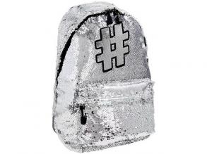 Rucksack Hashtag Silver