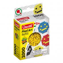 Quercetti Pixel Kunst Refill gelb, 1000Stck.