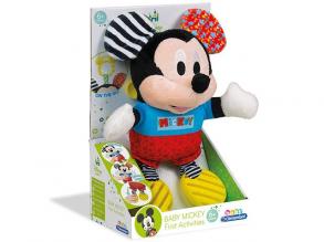 Clementoni 17165.1 Mouse and Friends Plüsch Mickey mit Beißring