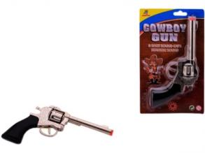 JOHNTOY Cowboy 8-Schuss Pistole Kinderkostüm Karneval, mehrfarbig