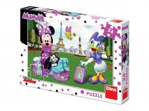 Dino Toys 351561 Puzzle Minnie in Paris Spielzeug