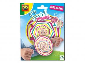 SES Swirl Spinner - Metallisch