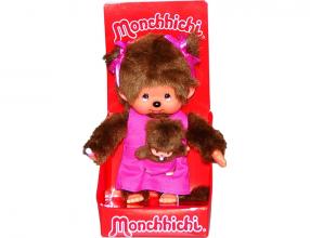 Monchhichi Mother Care Pink Girl, 20 cm
