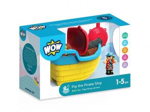 WOW Toys 10348 Pip The Pirate Ship Kleinkindspielzeug für Blue/Yellow/Red/Brown
