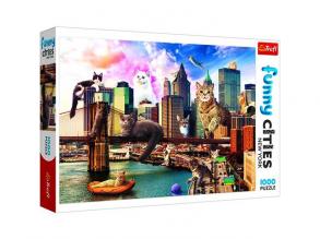 10595 Puzzles 1000 Teile - Cats in New York City