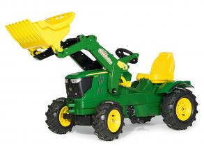 Kinder-Traktor John Deere, Luftbereifung