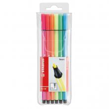 Stabilo Pen 68-6 fluoreszierende Farben