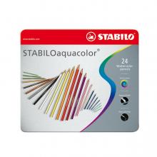 STABILO-Aquacolor Metallbox, fertige 24..