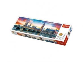 Puzzles - "500 Panorama" - Big Ben and Palace of Westminster, London