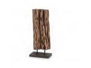Deko- Figur Treibholz auf Holzfuß 23x21x72 cm