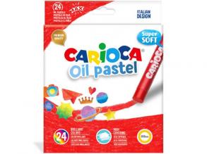Carioca Oil 43278 Ölpastellkreide, Mehrfarbig