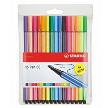 Stabilo Pen 68-15 Farben