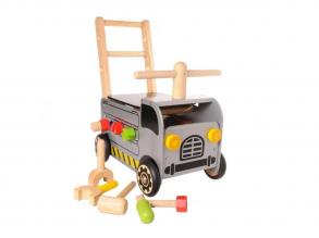 Ich bin Toy Walk and Push Trolley Construction