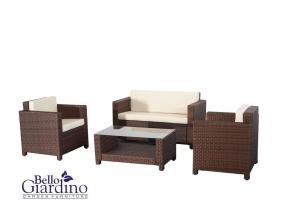 CALMO Garden furniture sets 001 dark brown