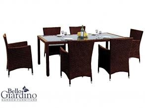 CAPITALE Dining furniture sets 001 dark brown