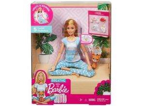 Barbie GNK01 - Wellness Meditations Puppe (blond) und Spielset