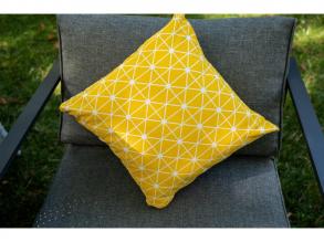 Small yellow pillow