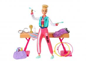 Barbie Gymastic Pop und Spielset