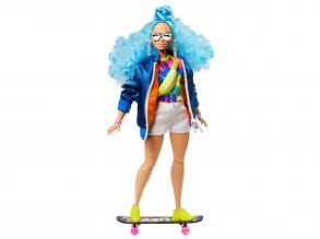 Barbie Extra Doll - Blaues Afro-Haar