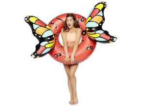 Unbekannt Big Mouth Toys BMPF-0048-EU Big Mouth Float Butterfly Red, Multi Color
