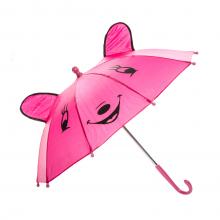 Glückliche Tiere Regenschirm-Pink