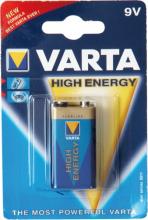 Varta High Energy Batterie 9V Block