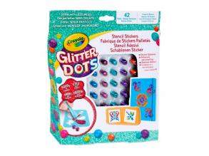 Crayola Glitter Dots Aufkleber