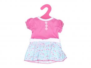 Baby Rose Puppen Kleid, 40-45 cm-B
