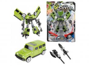Roboforces Change Robot - SUV Levin Warrior Green