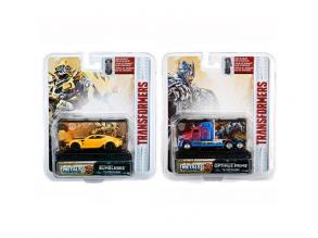 Jada Toys 253112000 Transformers Spielzeugauto, Bumblebee oder Optimus Prime, 2 Verschiedene Versi
