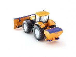Siku Traktor mit Räumschild und Salzstreuer