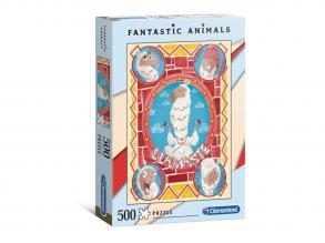 Clementoni Fantastic Animals Puzzle Lamas, 500st.