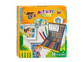 BIC Kids Coloring Case mit Aufklebern