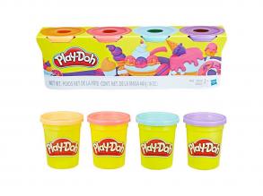 Play-Doh Colors Gläser Sweet Colors, 4 Stück
