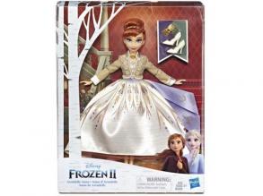 Disney Die Eiskönigin Anna aus Arendelle Deluxe Modepuppe mit glitzerndem, weißen Outfit