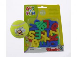 Simba 104591456 - Art und Fun, Magnet-Groß-Buchstaben, 31-tlg