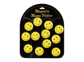 Memo Magnete Smiley, 12st.