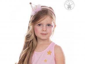 Prinzessin Haarreif Kinder und Erwachsene Farbe: pink