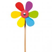 Hölzerne Windmühle-Blume