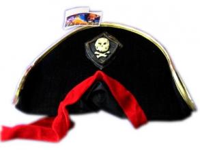 Piratenhut Samuel für Erwachsene - Toller Hut für Fasching und Party