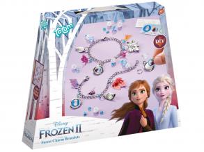 Disney Frozen II Bettelarmbänder-Set: Bastle Deine eigenen Frozen II Kettenarmbänder silberfarbenen