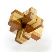 3D Bambus Brain Puzzle Knotty ***