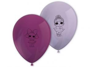 L.O.L-Surprise-Luftballons Raumdekoration für Geburtstage 8 Stück rosa