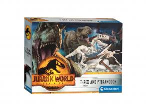 Clementoni Jurassic World T-Rex & Pteranodon Ausgrabungsset