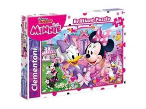 Clementoni 20145" Minnie Happy Helpers-Brilliant Puzzle, 104 Teile