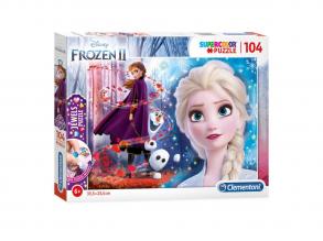 Clementoni Juwelen Puzzle Disney Frozen 2, 104St.